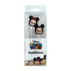 Audifonos alámbricos infantiles con diseño de mickey 1.2m / htt9-ab9