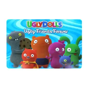 1pza Mantel rectangular de plástico con diseño de ugly dolls / hud9-m…