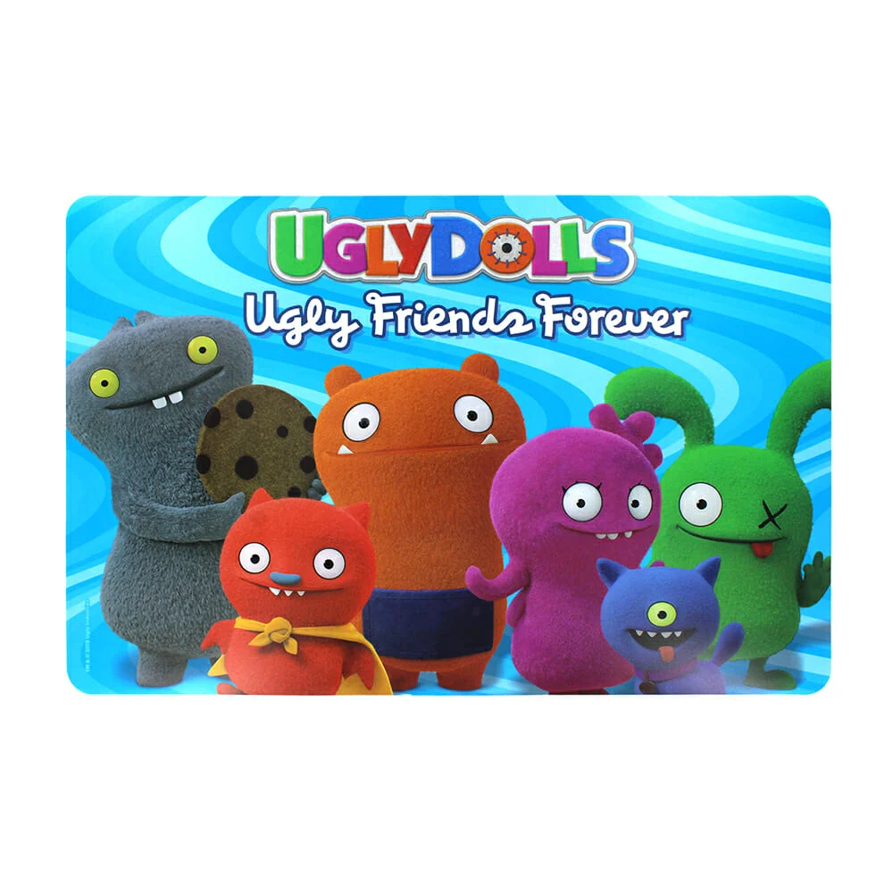 1pza Mantel rectangular de plástico con diseño de ugly dolls / hud9-ma13