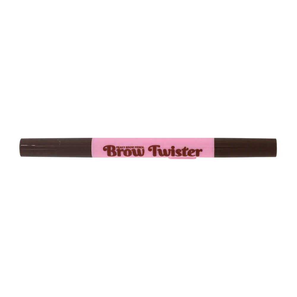 1pza lápiz retráctil con cepillo para ceja, variedad de colores / brown twister / hudaabc