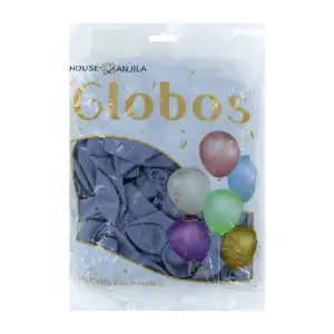 Paquete con 100 globos de látex lisos de 10 pulgadas, variedad de col…