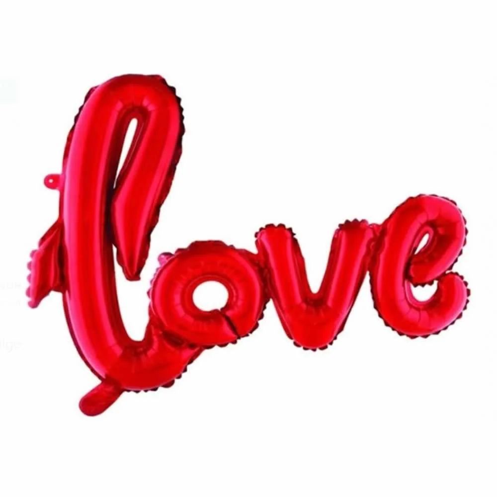 Globo love, variedad de colores 70x106cm hw-932 / bt-qq-127