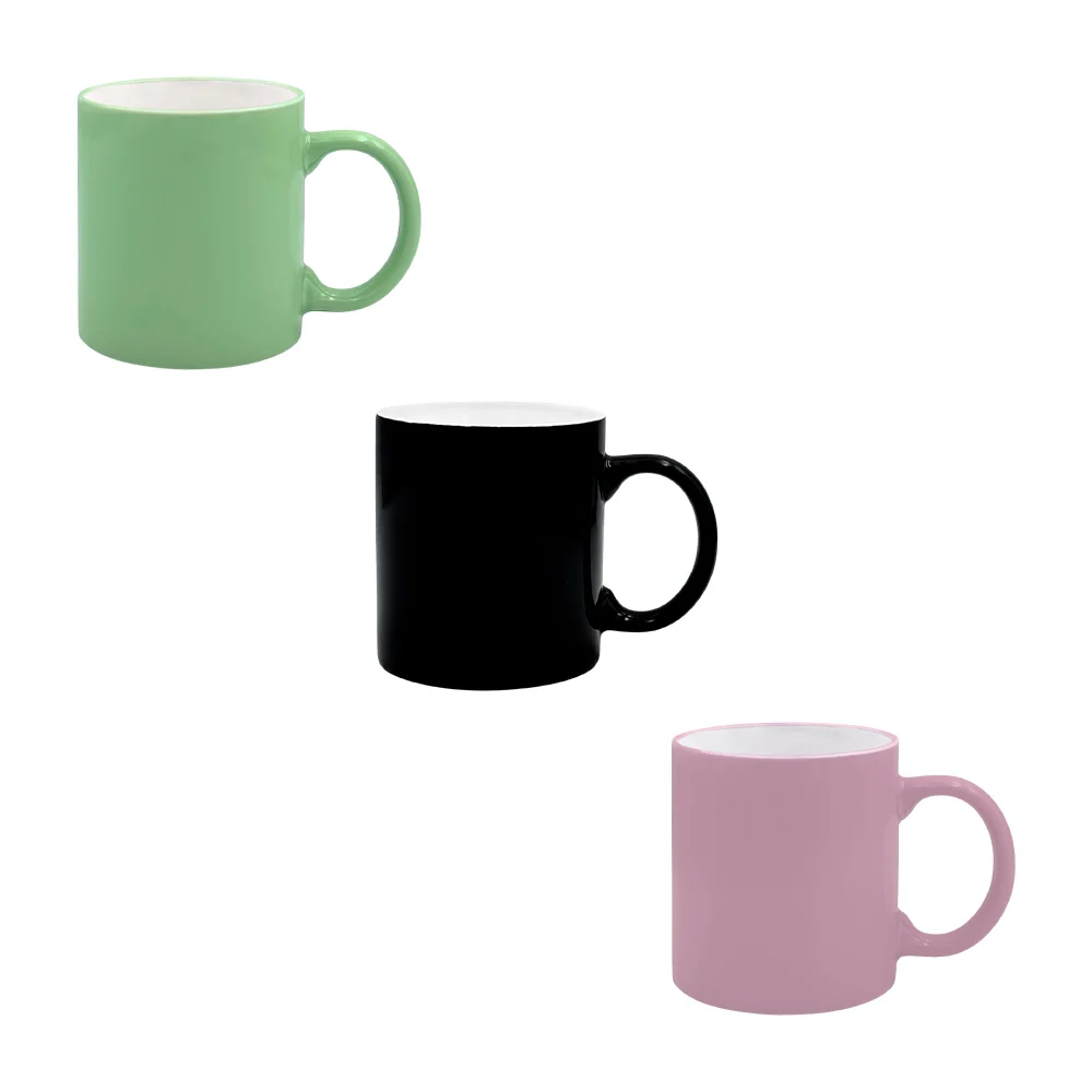 Taza de cerámica 9.5cm en color liso, variedad / hw61735