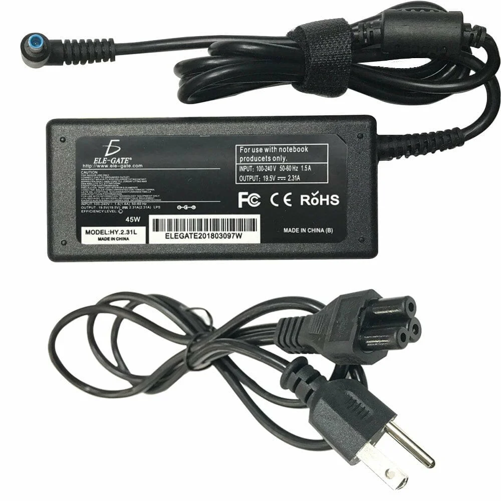 Cargador de punta azul para laptop, comp...
