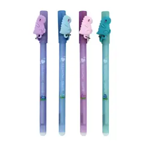 1pza Pluma super monster con tapa de dinosaurio y punta 0.5mm / hz-3-1