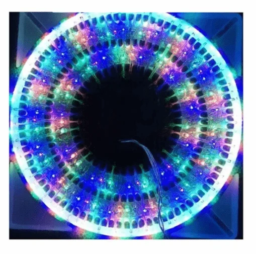 Serie luces navideñas colores