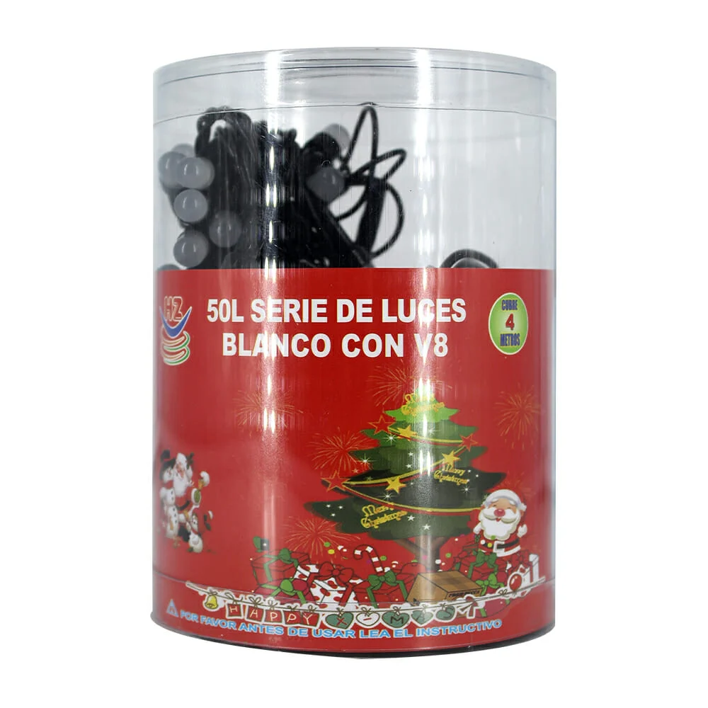 luces navideñas led colores 2
