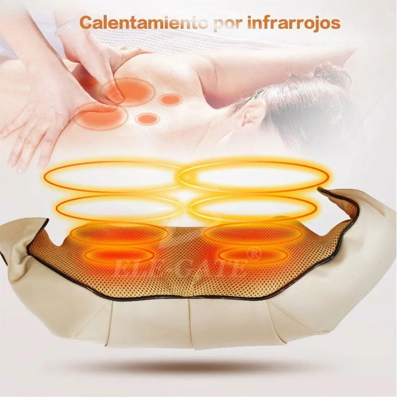 masajeador de cuello y espalda calor