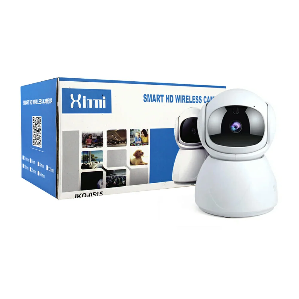 Cámara wifi xinmi 360° con detección de movimiento y resolución hd / jkq-0515