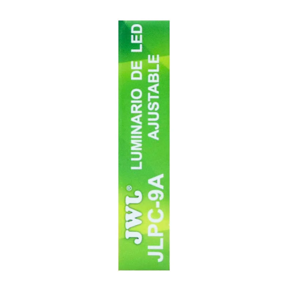 Plafón led cuadrado ajustable de 9w luz blanca jlpc-9ab