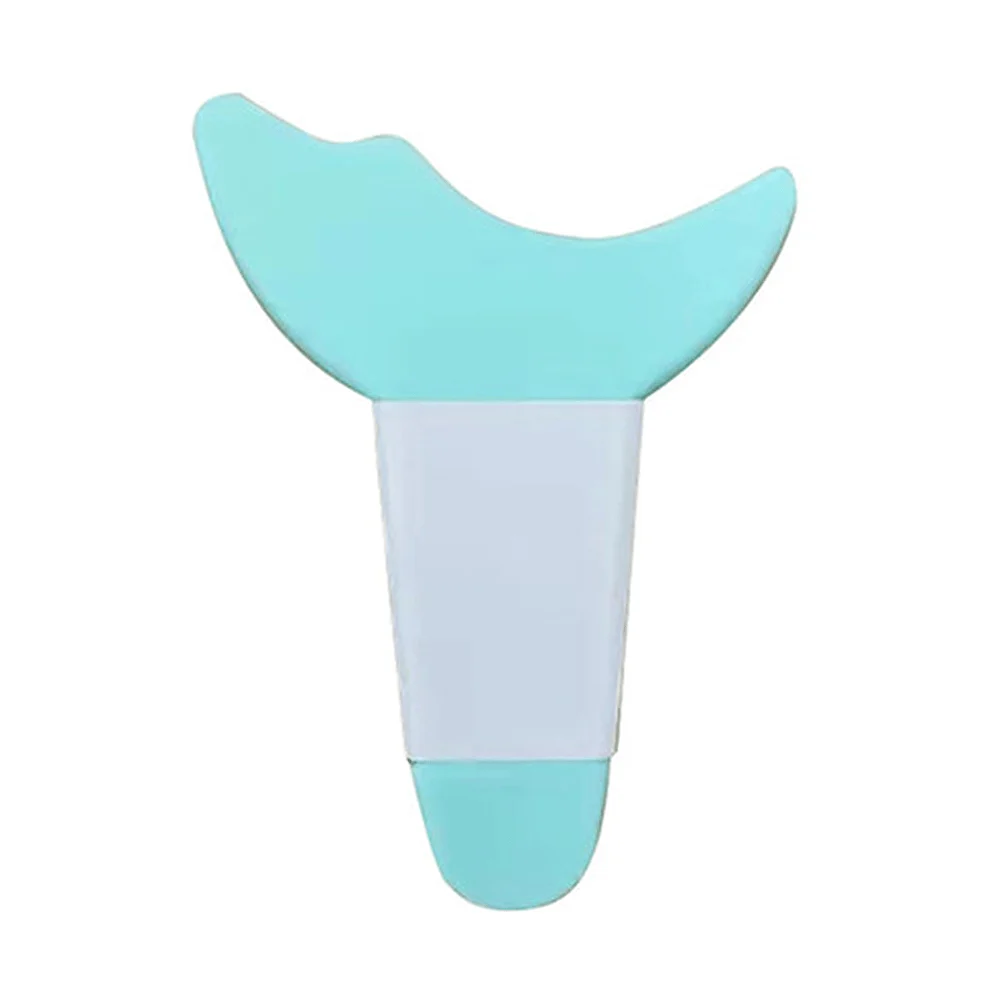 1pza Plantilla guía multifuncional de silicón para delineado de ojos o labios, variedad de colores / jmj-03
