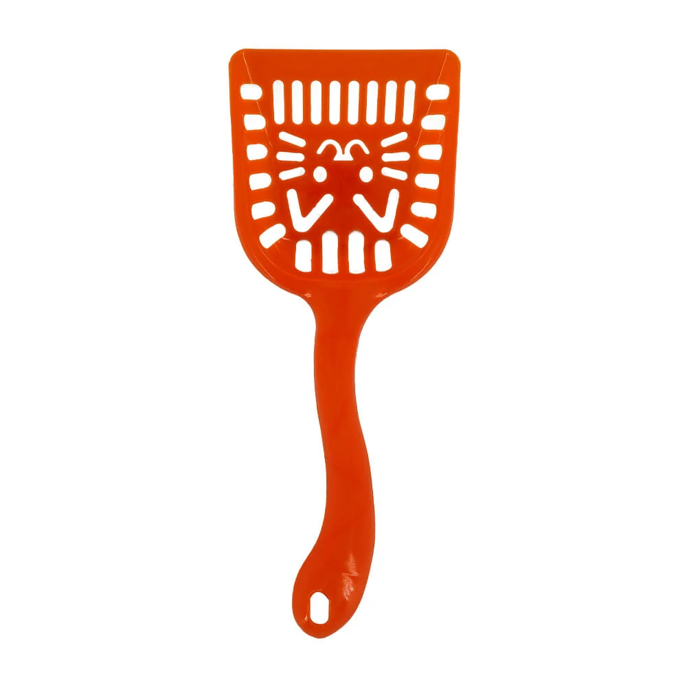Pala con diseño de gato para arenero, variedad de colores jr1069