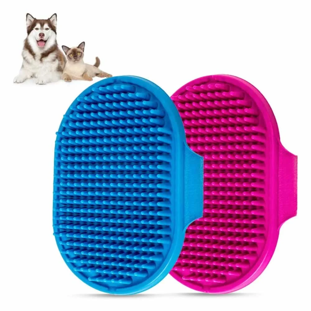 Cepillo pet brush de baño para mascotas, variedad de colores / jr1128