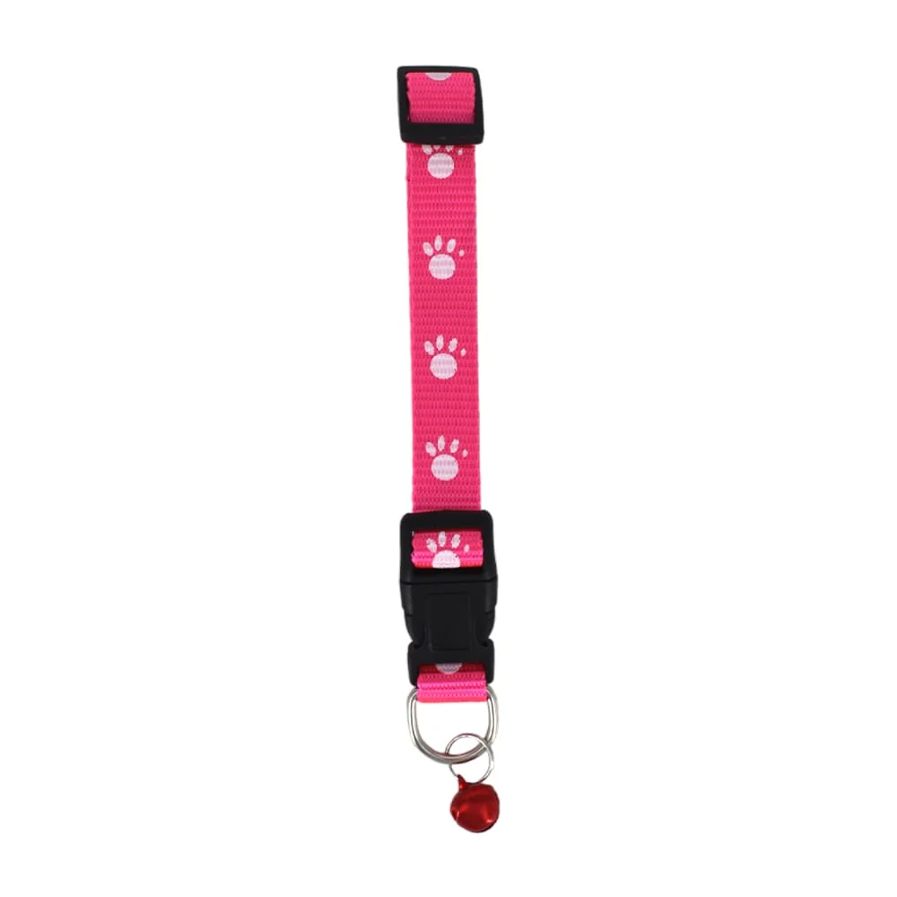 Collar de tela, con broche ajustable, pa...