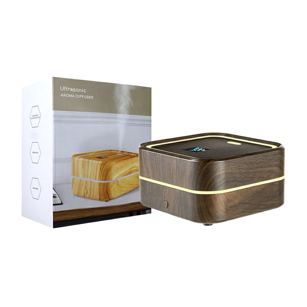 Humidificador rectangular con efecto tip...