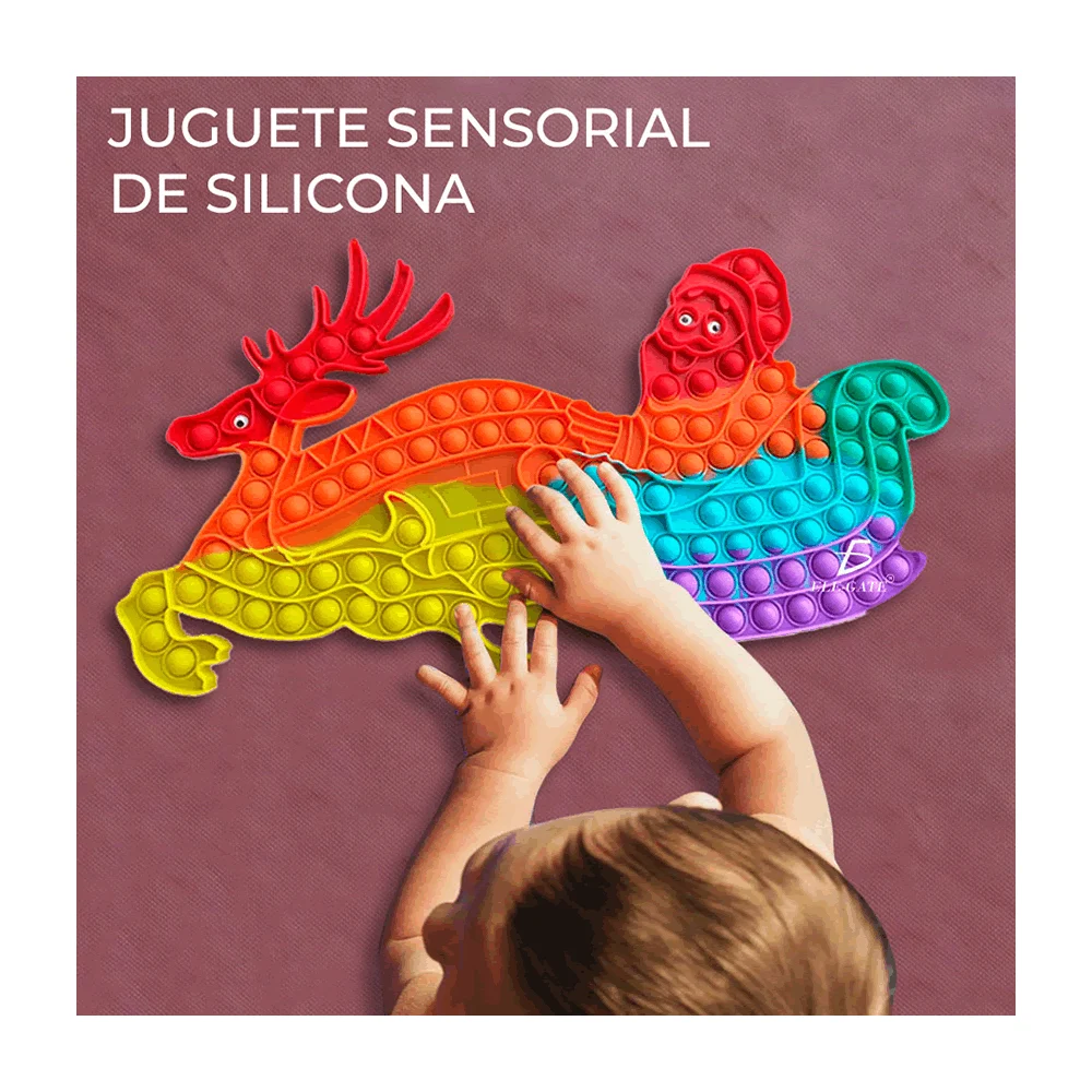 Juguete pop it en forma de trineo jug.20...