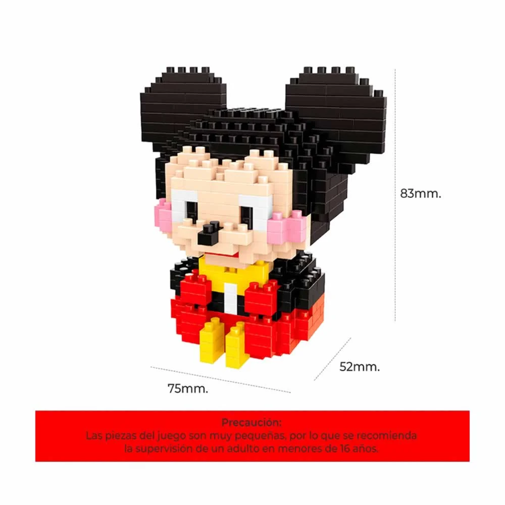 Juguete, bloques Mickey Mouse 310pzas