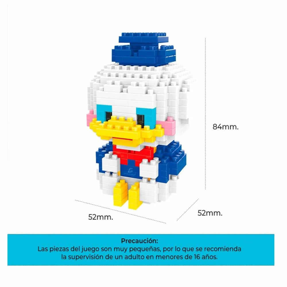 Juguete, bloques de construcción duck 2...