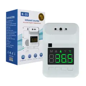 Termómetro digital infrarrojo de pared k-3s / md1834