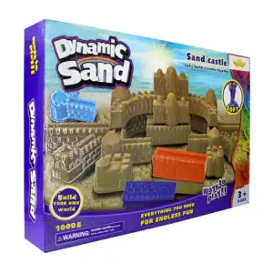 Set de arena mágica moldeable para hacer castillos, con bandeja, mold…