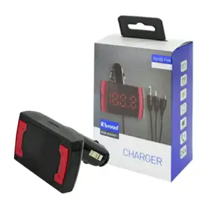 Plug encendedor kbroad transmisor wireless mp3 con pulpo auxiliar, v8…