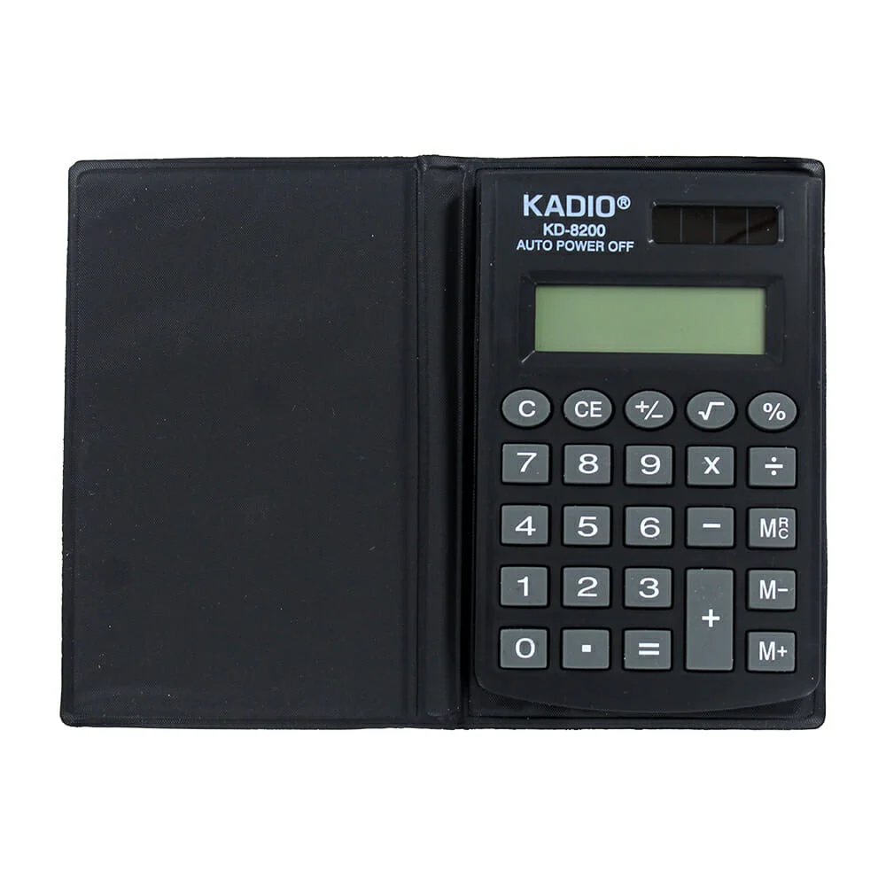 Calculadora electrónica kadio con pantalla de 8 dígitos / kd-8200