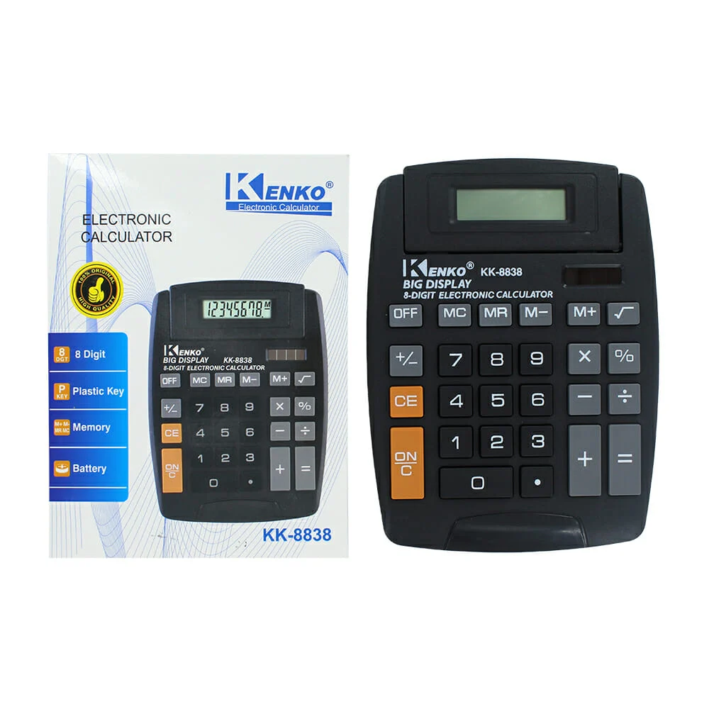 Calculadora grande electrónica kenko co...