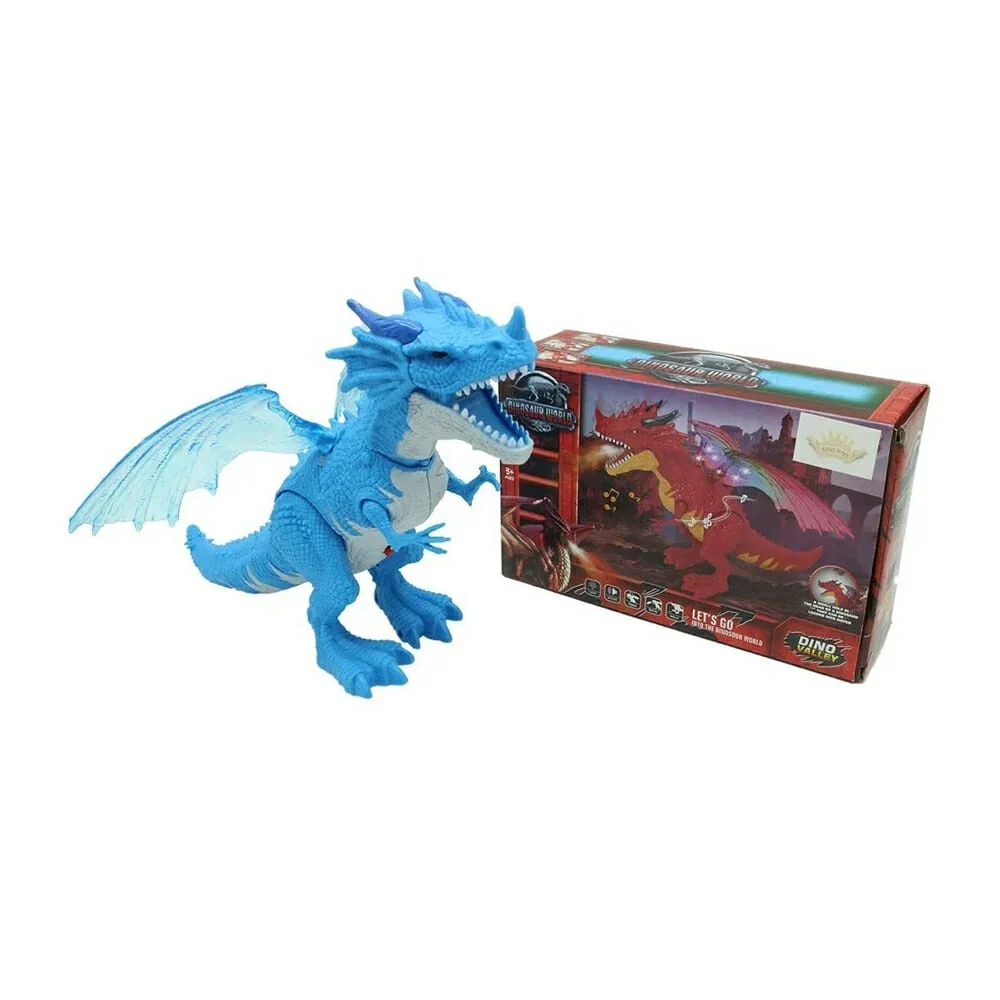 Juguete en forma de dinosaurio con luz y sonidos / kq211014