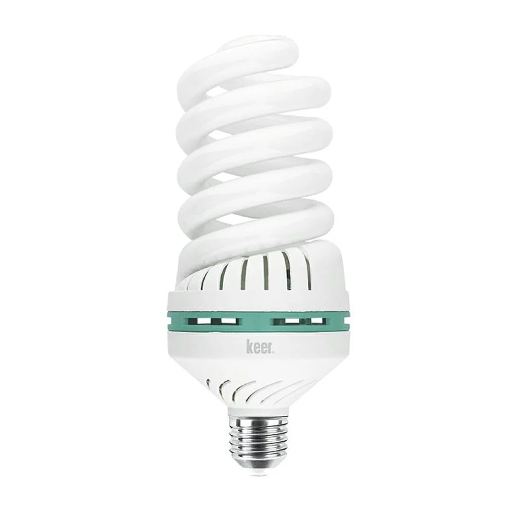 Foco ahorrador tipo espiral de luz fría...