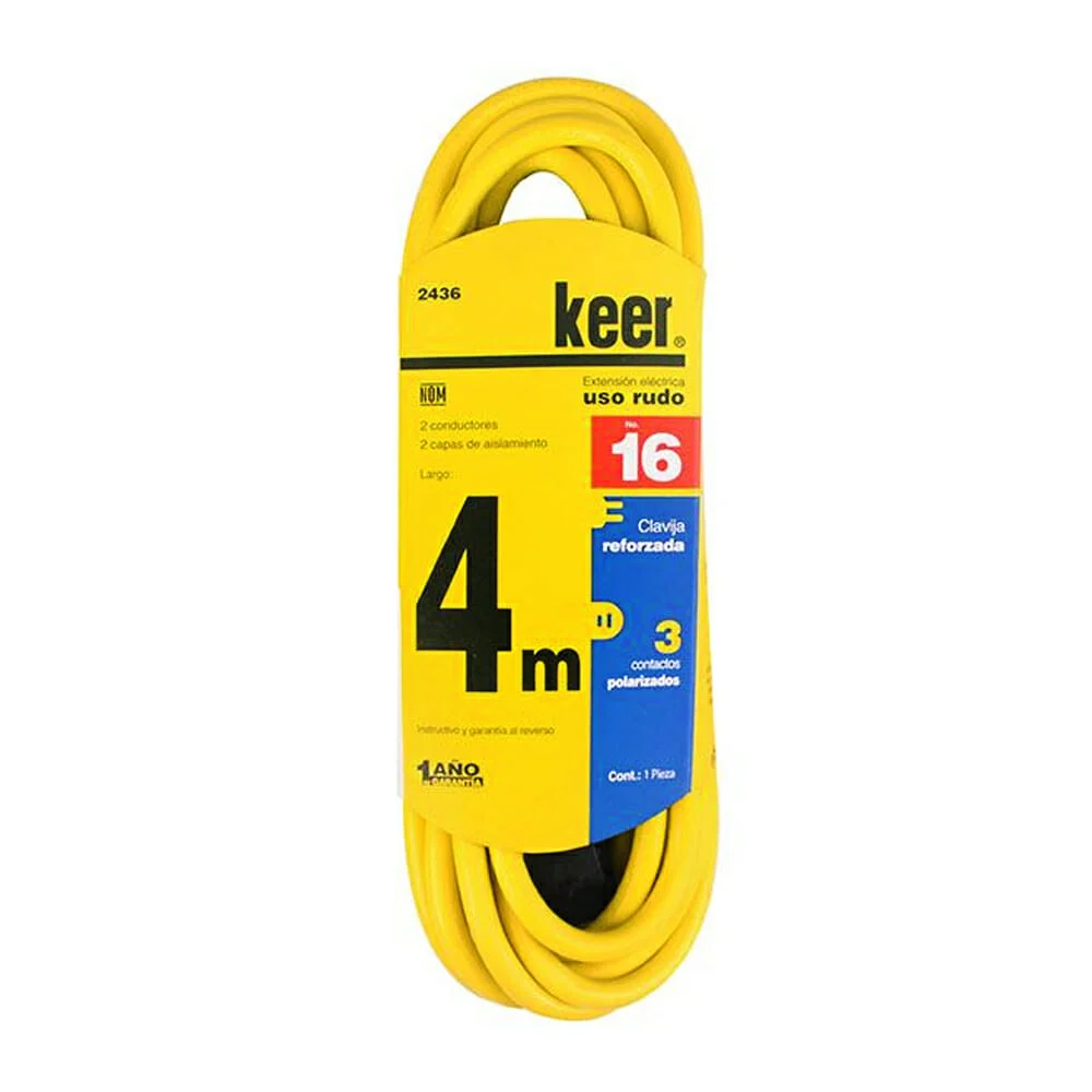 Extensión amarilla keer para uso rudo d...