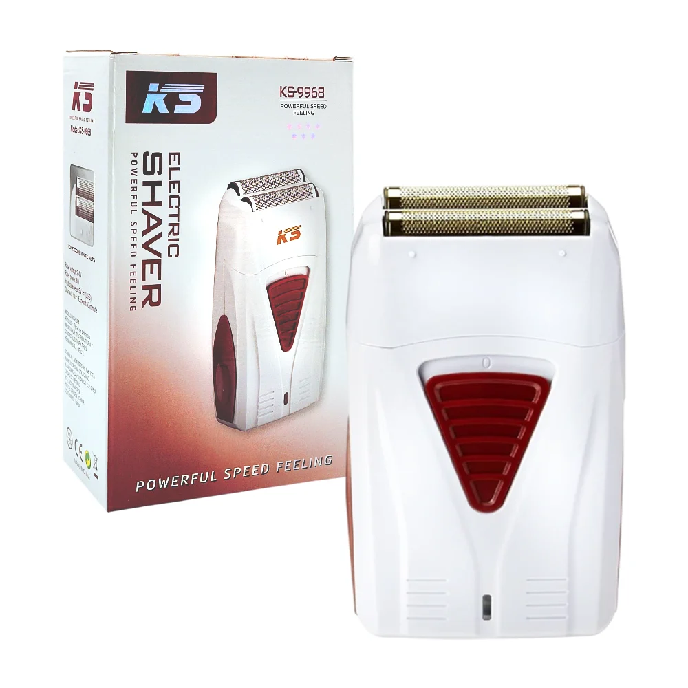Máquina de afeitar recargable con puerto de carga usb