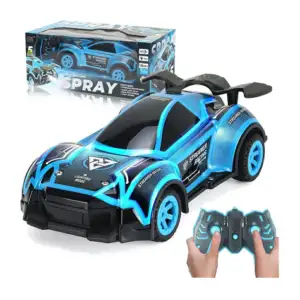 Carro a control remoto con luces + lanzador de spray, scale 1:16 / li…