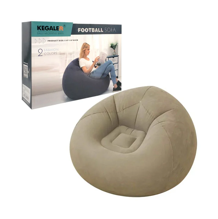 1pza Sillón / sofá inflable, de plást...