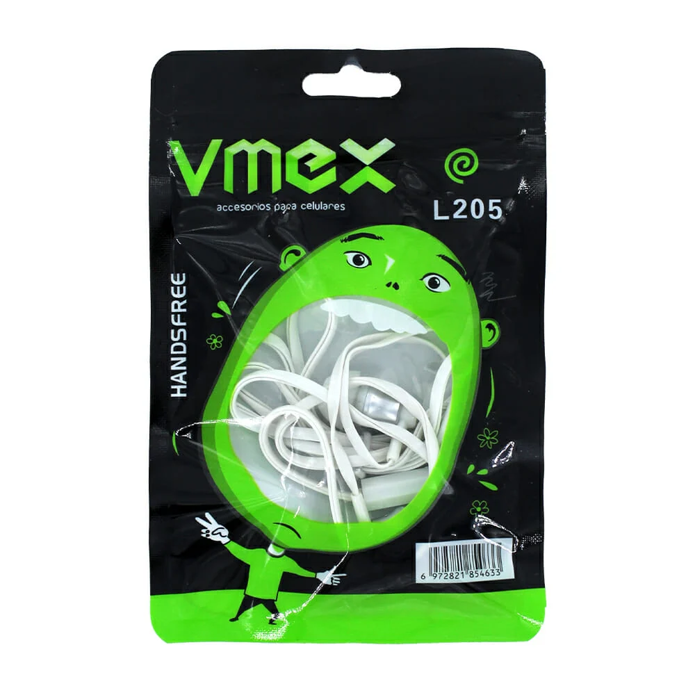 Audífonos alámbricos vmex con micrófo...