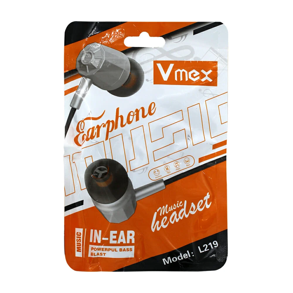 Auriculares alámbricos vmex con micróf...