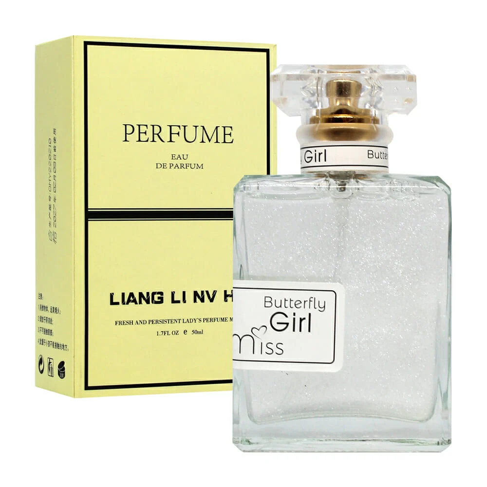 Perfume con brillos 50ml / liang li nv h...