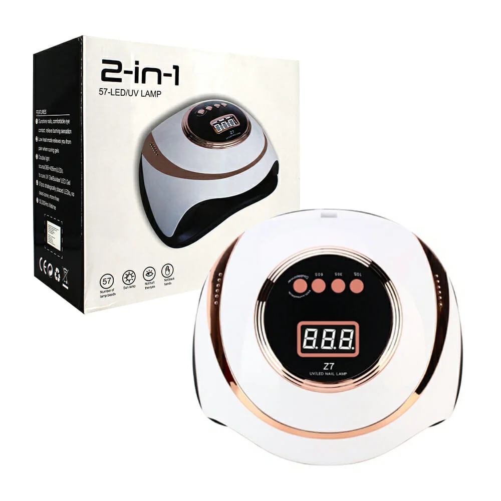 Lámpara led uv 2 en 1 con 57 leds para ...
