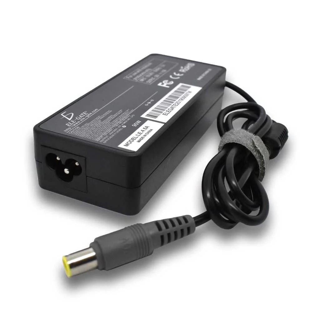 Cargador de punta amarilla para laptop, ...