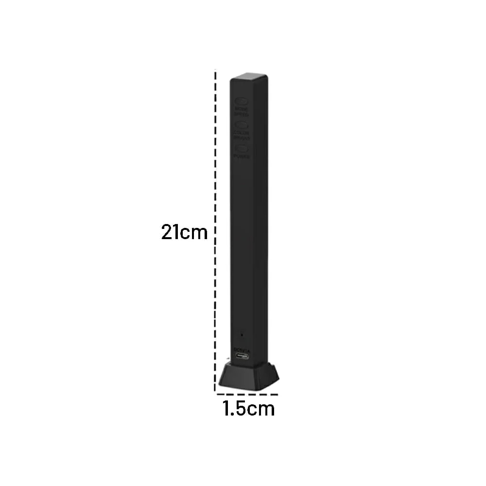 32-bit led indicador de nivel de sonido / d08-rgb / lu6715