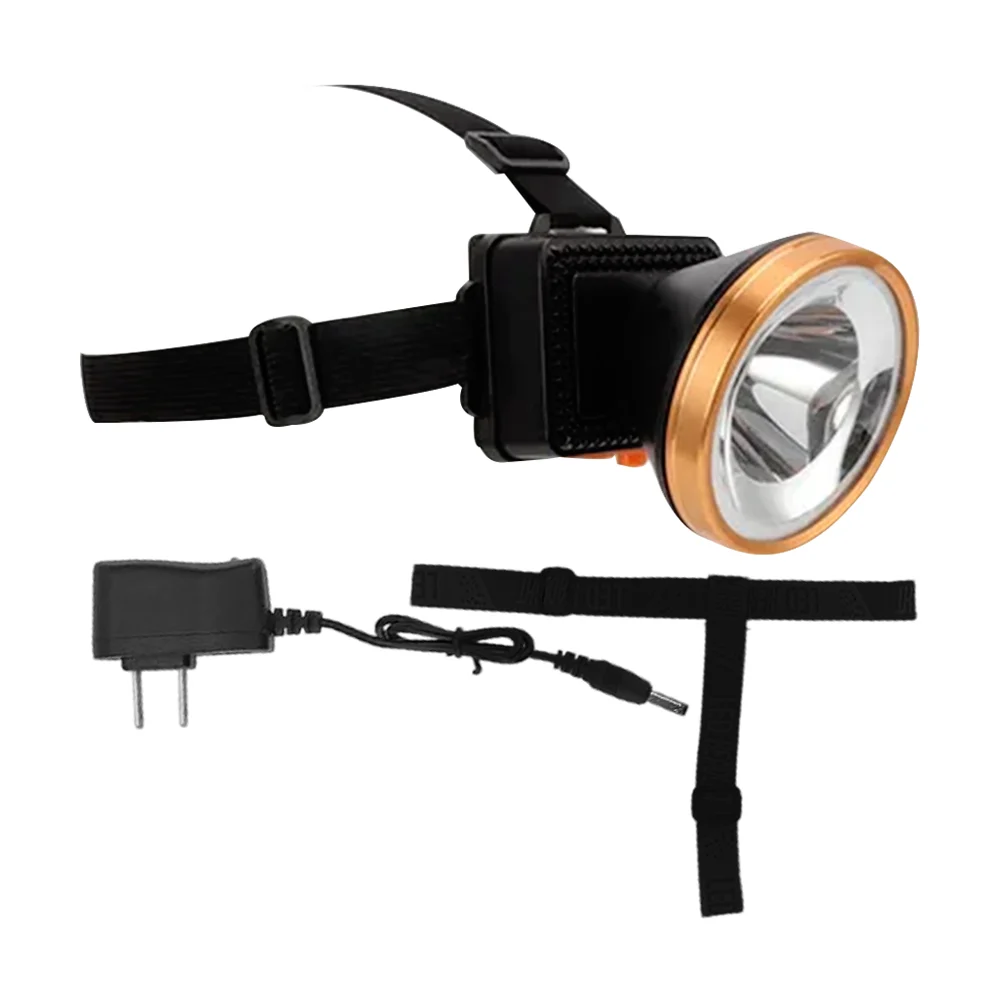 Lámpara recargable tipo minero 22w / led head lamp / led-618