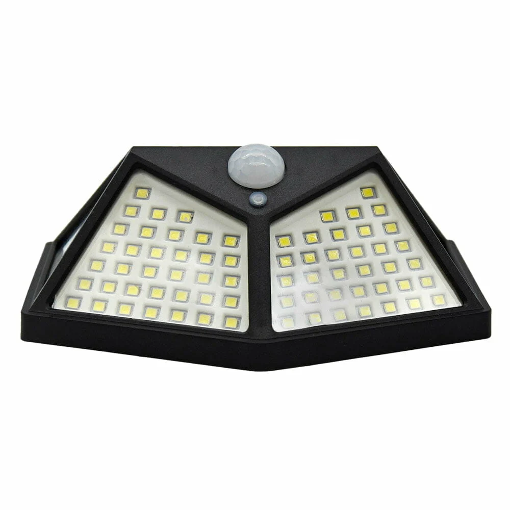 Lámpara Solar 100 Leds Sensor Movimient...