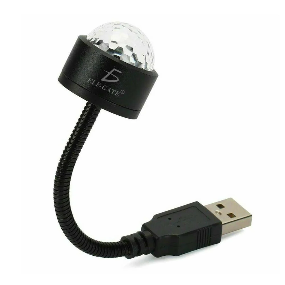 Mini lámpara redonda usb ele-gate con l...