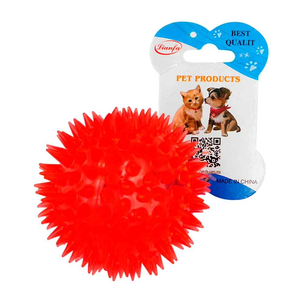 1pza Mini pelota con diseño tipo púas,...