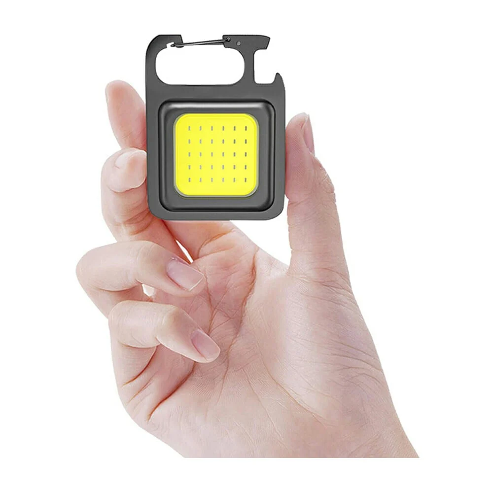 Mini lámpara cuadrada recargable con le...