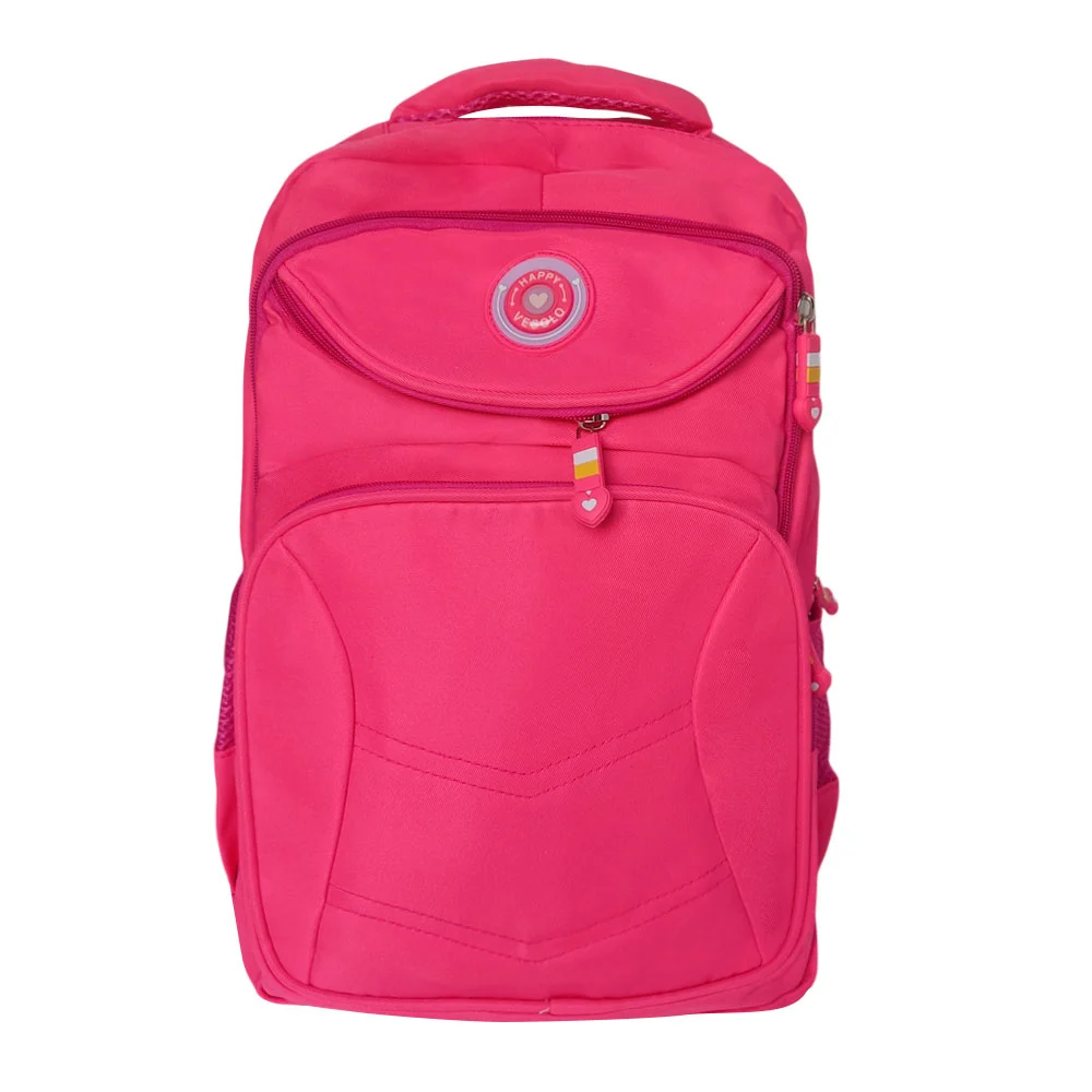 Mochila escolar lisa, 4 compartimentos, ...