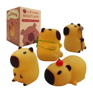1pza Lámpara led pequeña con forma de capibara, variedad de modelos /…
