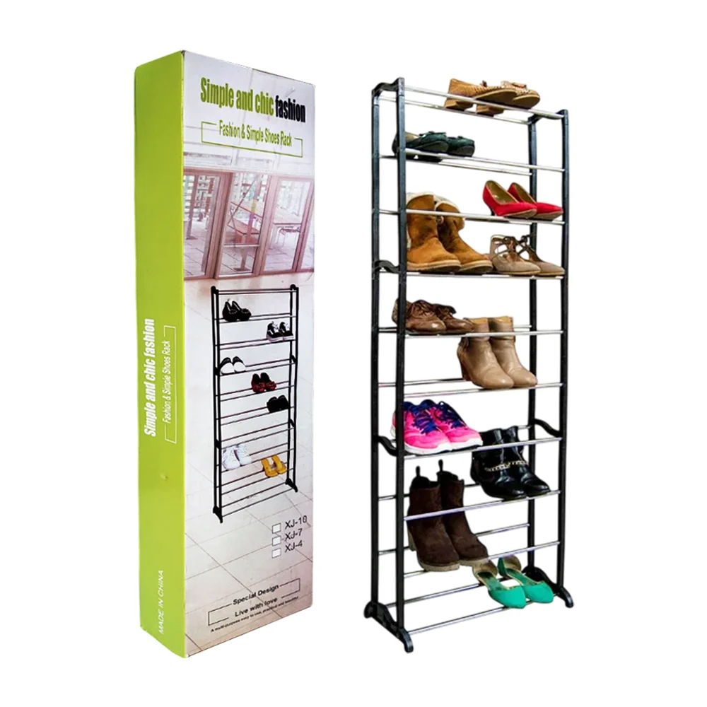 Organizador zapatero de 10 niveles con v...