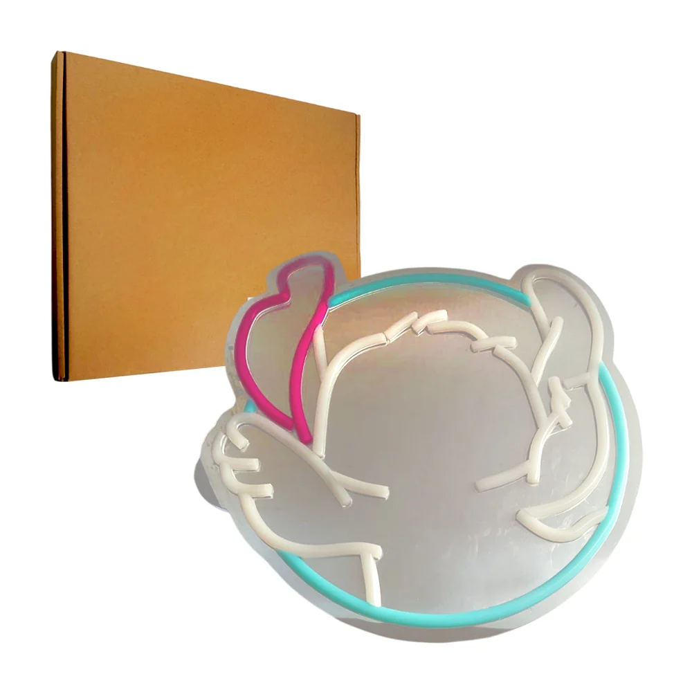 1pza Lámpara grande en forma de personajes animados con controlador manual de iluminación, variedad de usos / lu7431