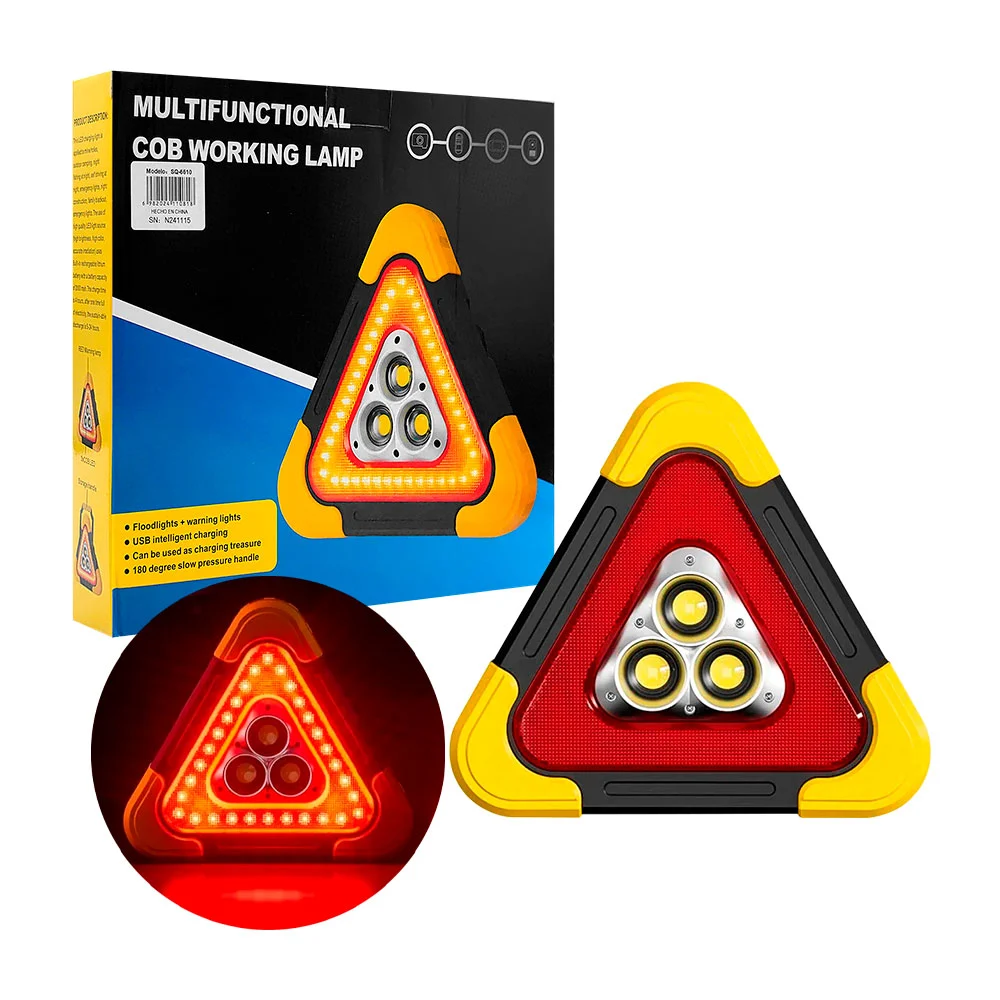 Lámpara led triangular portátil recarg...