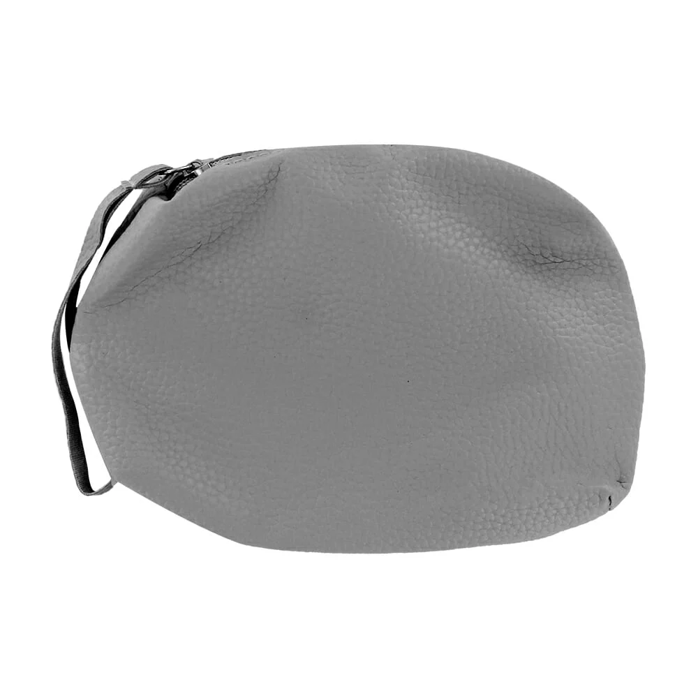 Kit de bolsa lisa con 2 compartimentos, cosmetiquera, cartera y tarjetero, variedad de colores / lu8242